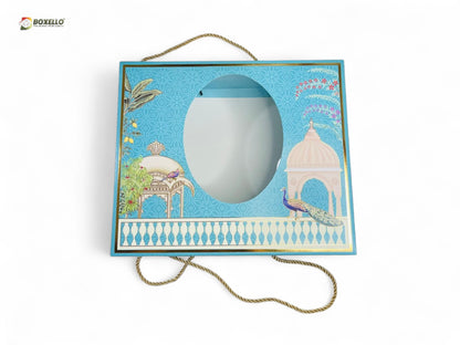 Hamper Box with Gold Foiling ( 12"x 10" x 3.5")