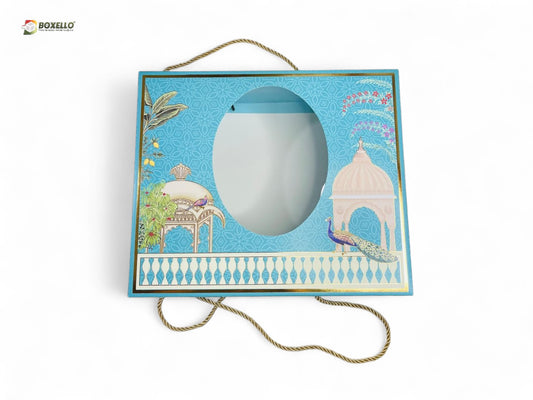 Hamper Box with Gold Foiling ( 12"x 10" x 3.5")
